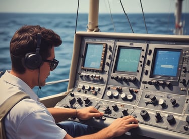 Professional dockworkers loading supplies onto a ship at a busy port.