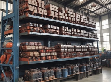 Professional dockworkers loading supplies onto a ship at a busy port.