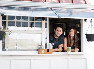 The original coffee trailer in Pflugerville is home to where the owners grew up