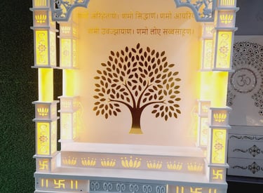 corian temple 3x7 inlay art studio