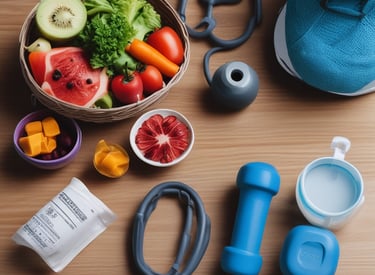 A behind-the-scenes shot of a content creator planning a campaign with a laptop and notes.