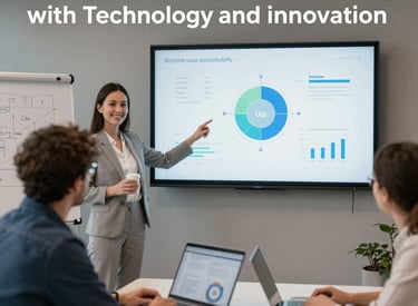 Volunteers planting trees in an urban garden to promote green spaces.