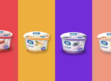 Sek Quark yüksek protein ürünleri için hazırlanan masaüstü reklam filmi