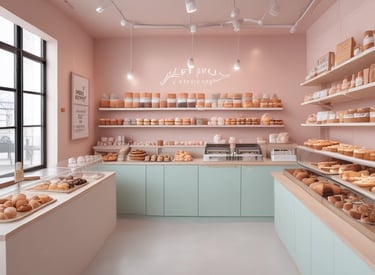 A renovated commercial space with stylish design and functional layout.