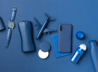 Product design team collaborating on a prototype in the studio.