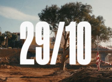 Barranco Paiporta destruido