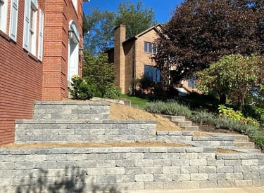 Retaining walls in Pittsburgh