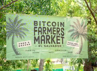 bitcoin farmers market at el zonte beach
