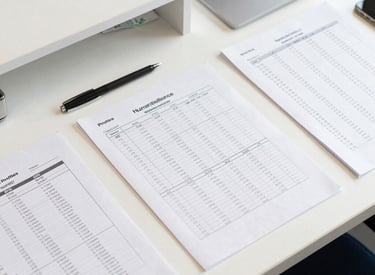 Data analytics dashboard displaying workforce insights and trends.