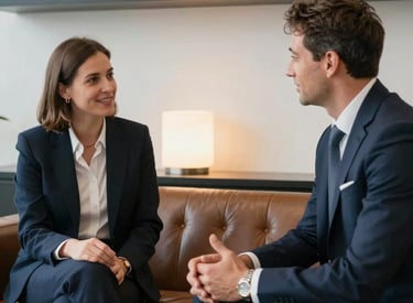 Workshop session with diverse professionals engaging in group activities.