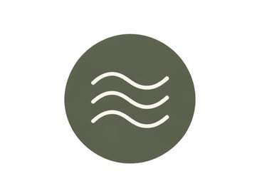 Reiki energy healing icon representing balance, flow, and stress reduction