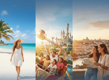 Destinos de especialidad playa parques temáticos y ciudades top