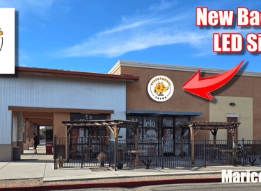 led sign backlit 85326