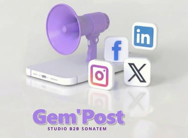 Solutions Digitales GemPost  générateur de post  pour les réseaux sociaux 