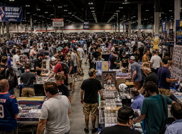 Gulf South Card Show - Huge Turnout