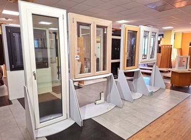 finestre in pvc, finestre in alluminio e legno