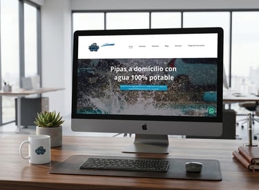 Diseño de sitio web para pipas ww