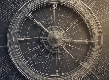 A colorful interactive village map displayed on a modern tablet, highlighting landmarks.