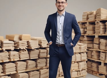 Close-up of a shipment label showing tracking details