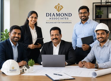 team of real estate professionals in diamond associates madurai