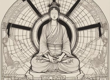 A serene image of a gentle hand hovering over a glowing light representing the first level of Komyo Reikido.