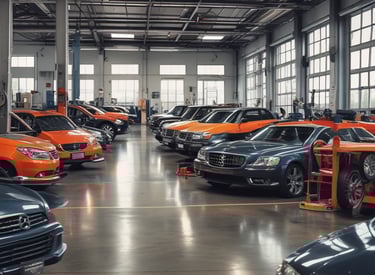 A team collaborating over business charts and laptops in a modern office.