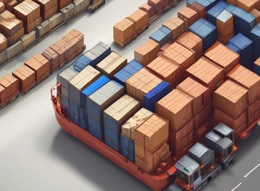 Workers coordinating production on a factory floor