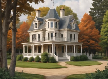 A smiling agent handing over keys to a satisfied homeowner in front of a sold house