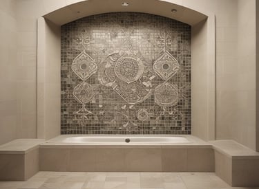 Newly installed hardwood flooring in a sunlit dining area.
