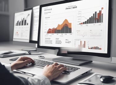 Image showing a father interacting with a smartphone displaying a chat with an AI assistant