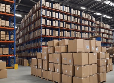 A vibrant workspace showing designers collaborating over custom merchandise samples and branding sketches.