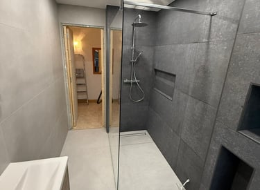 Salle de bain carrelage