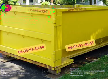 Poubelle Casablanca intervention Royale 