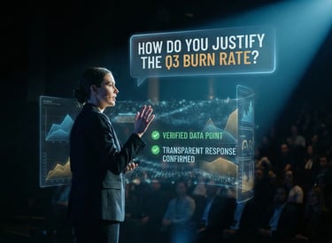 Visualizing the art of auditing investor questions.