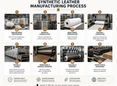 Inside the Synthetic Leather Manufacturing Process