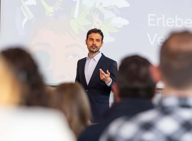 Fabian Hirt (Klimapsychologe) hält Vortrag zu Klimapsychologie