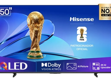 Faixa: intermediária acessível, Hisense QLED 4K