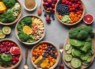 Children enjoying a healthy meal together in a bright cafeteria
