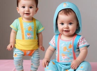 Workers inspecting finished textile products in a Tiruppur manufacturing unit.