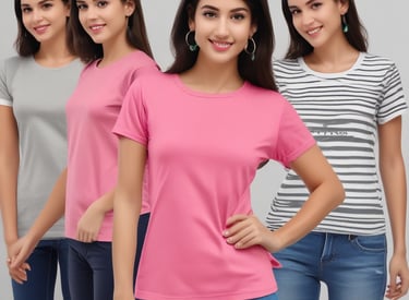 Exterior of a Tiruppur factory building with signage and delivery trucks.