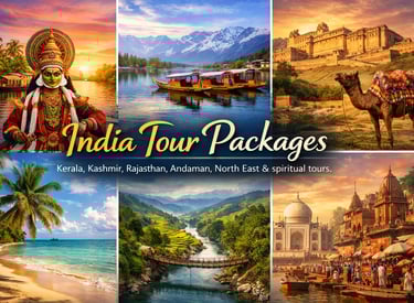 India holiday packages by Soma Journeys featuring top tourist destinations and customized travel experiences
