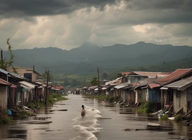 Volunteers training local health workers in the Philippines.