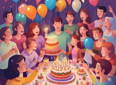 A festive group enjoying regional Mexican music at a family gathering.