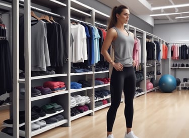 A vibrant market stall filled with colorful discounted products.