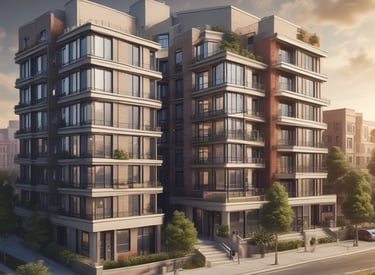 Close-up of a modern website homepage for a tech startup domain.