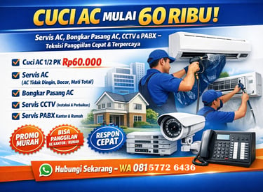 cuci ac semarang pabx semarang ac semarang