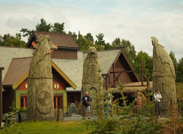 Three monumental thrones inspired by ancient Nordic legends. Artisan Aleks Company