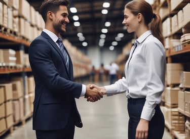 Technician performing maintenance on industrial equipment in a factory.
