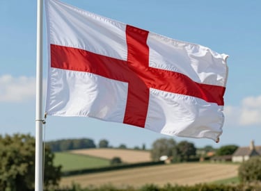 A vibrant community gathering at a church event with smiling faces.