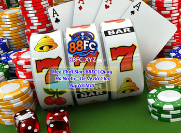 Mẹo Chơi Slots 88FC | Quay Hũ Nổ To – Dễ Về Bờ Cho Người Mới
